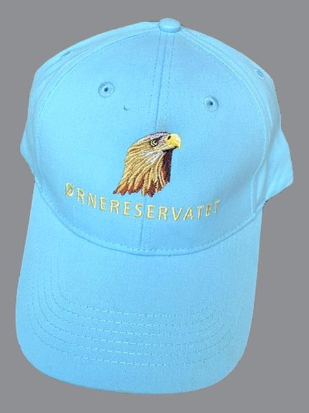 Hellblau mit ØRNERESERVATET Eagle World Cap