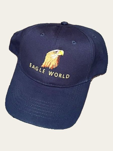 Navy Eagle World Cap