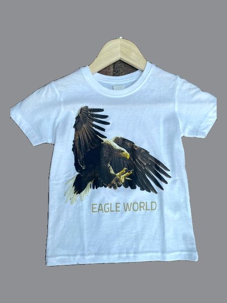 Weiß Eagle World T-Shirt