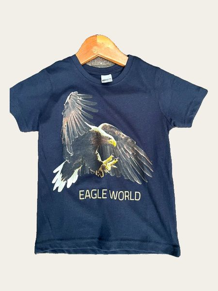 Navy Eagle World T-Shirt