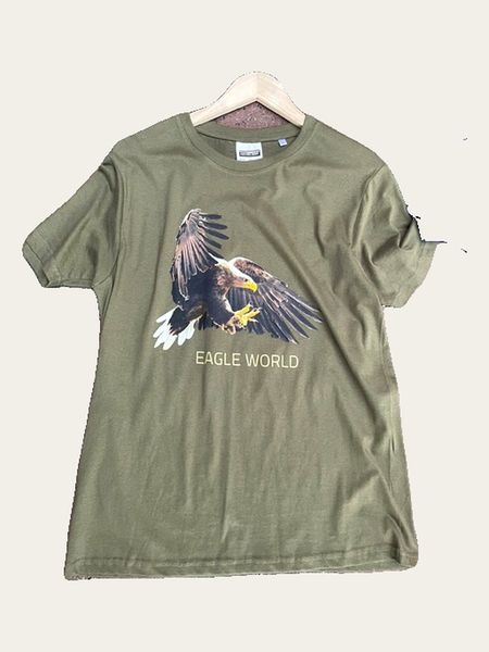 Oliv Eagle World T-Shirt