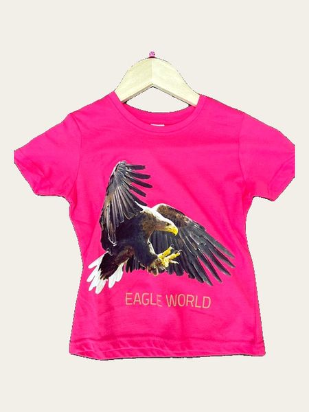 Pink Eagle World T-Shirt